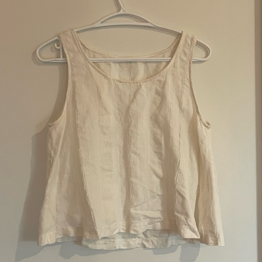 Linen tank top